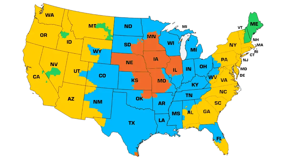 Shipping Network Map