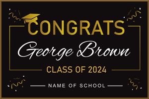 Grad Sign Templates Graduation Sign Templates